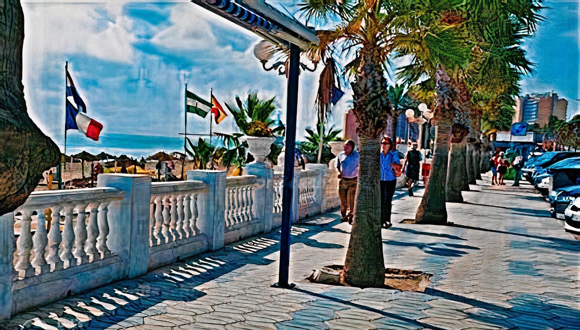 Appartamento Playa Estudio Deluxe Benalmádena Esterno foto